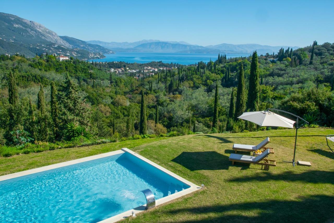 Ionian Sea View Villa By Whitedreamvillas Káto Korakiána Kültér fotó