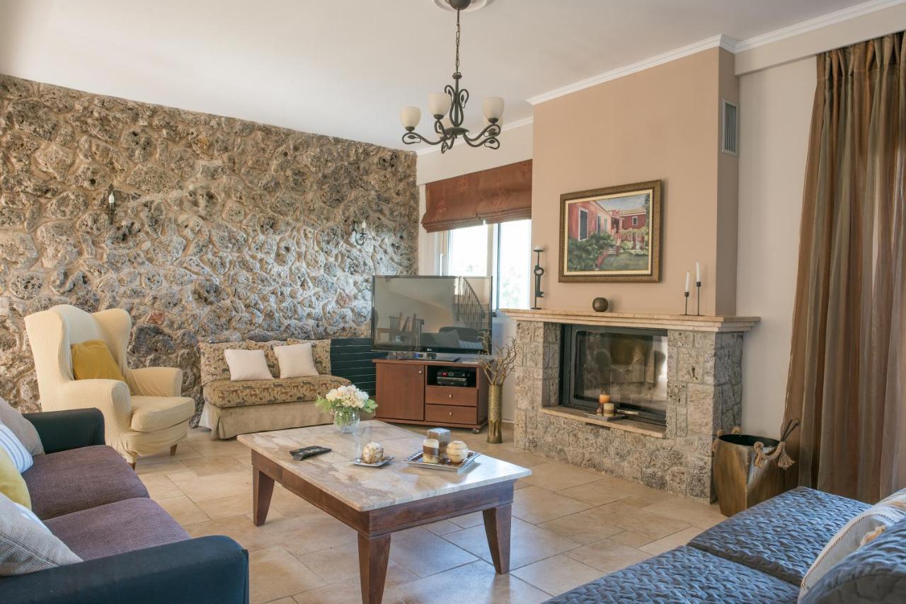 Ionian Sea View Villa By Whitedreamvillas Káto Korakiána Kültér fotó