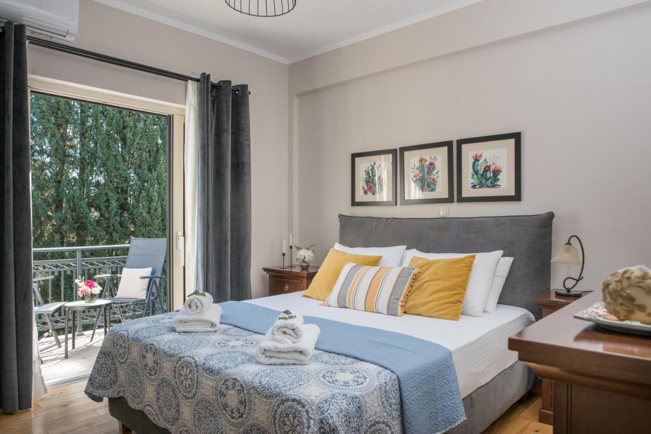 Ionian Sea View Villa By Whitedreamvillas Káto Korakiána Kültér fotó