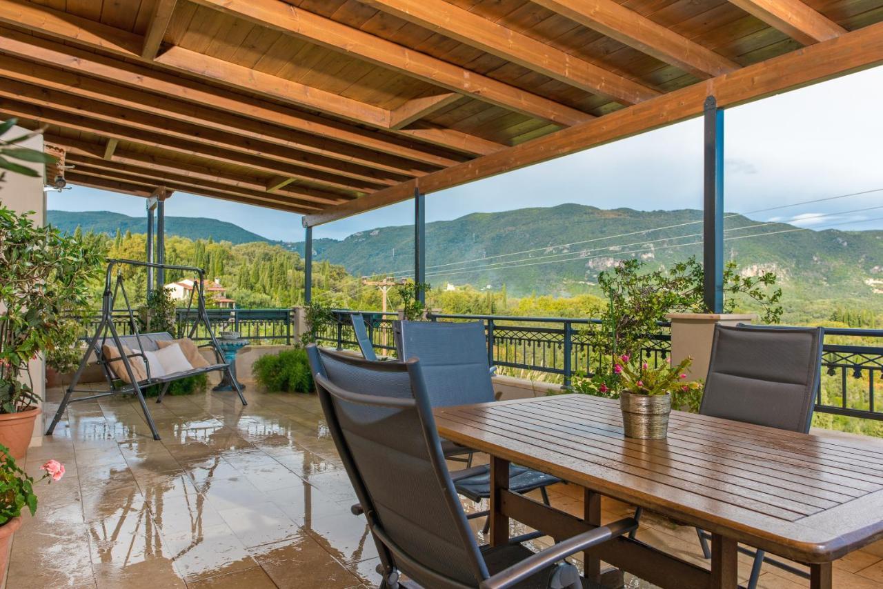 Ionian Sea View Villa By Whitedreamvillas Káto Korakiána Kültér fotó